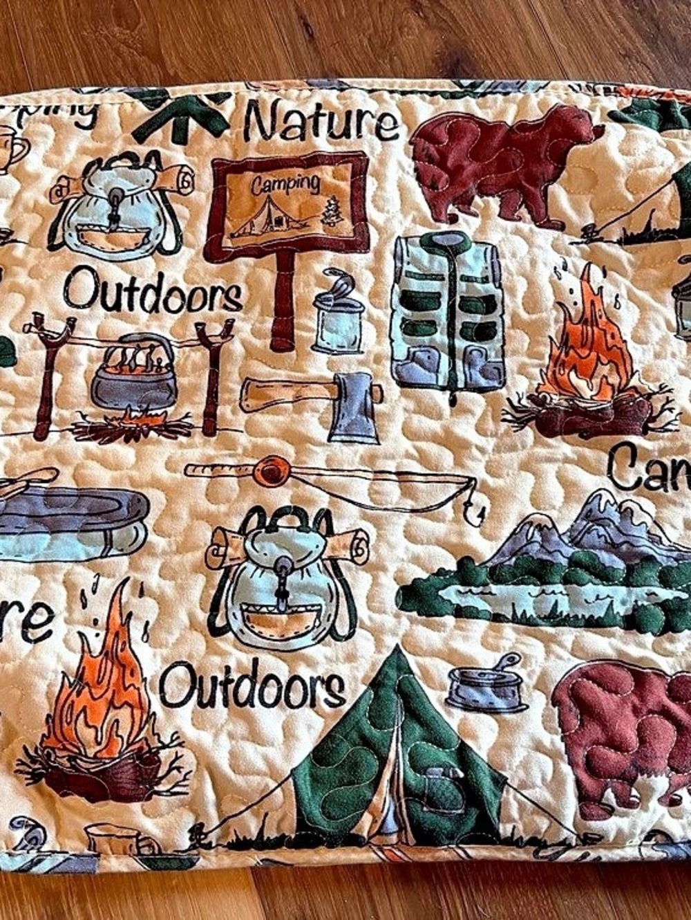 Camping Outdoors (2) Pillow Shams